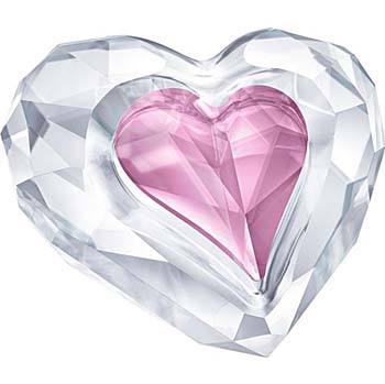 Swarovski Crystal Heart Love Figurines