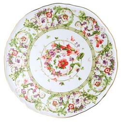 ローゼンタール　ヴェルサーチ　オーバル　皿　FLOWER　FANTASY ローゼンタール ヴェルサーチ オーバル 皿 FLOWER FANTASY