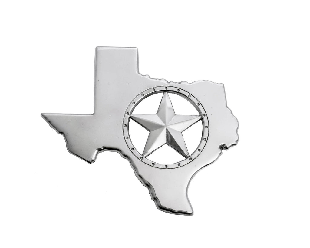Arthur Court Designs Aluminum 8" Texas State and Star Trivet