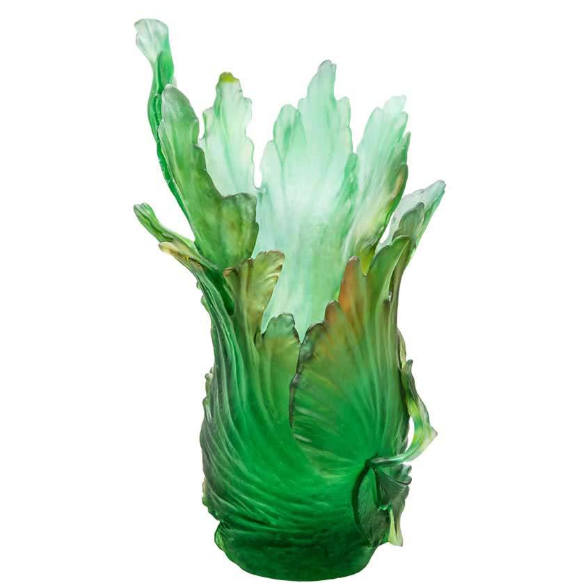 Daum Crystal Borneo Vase 05513