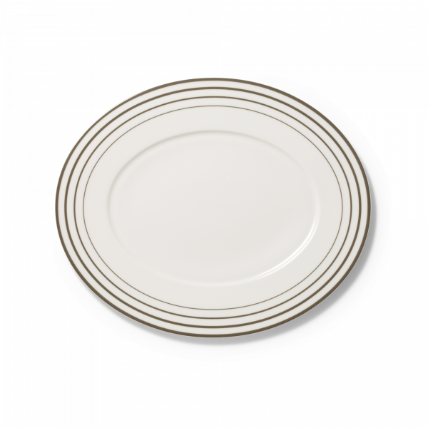 Dibbern Metropolitan Oval Platter Anthracite (34cm) 1022011600