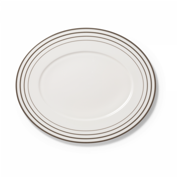 Dibbern Metropolitan Oval Platter Anthracite (39cm) 1022211600