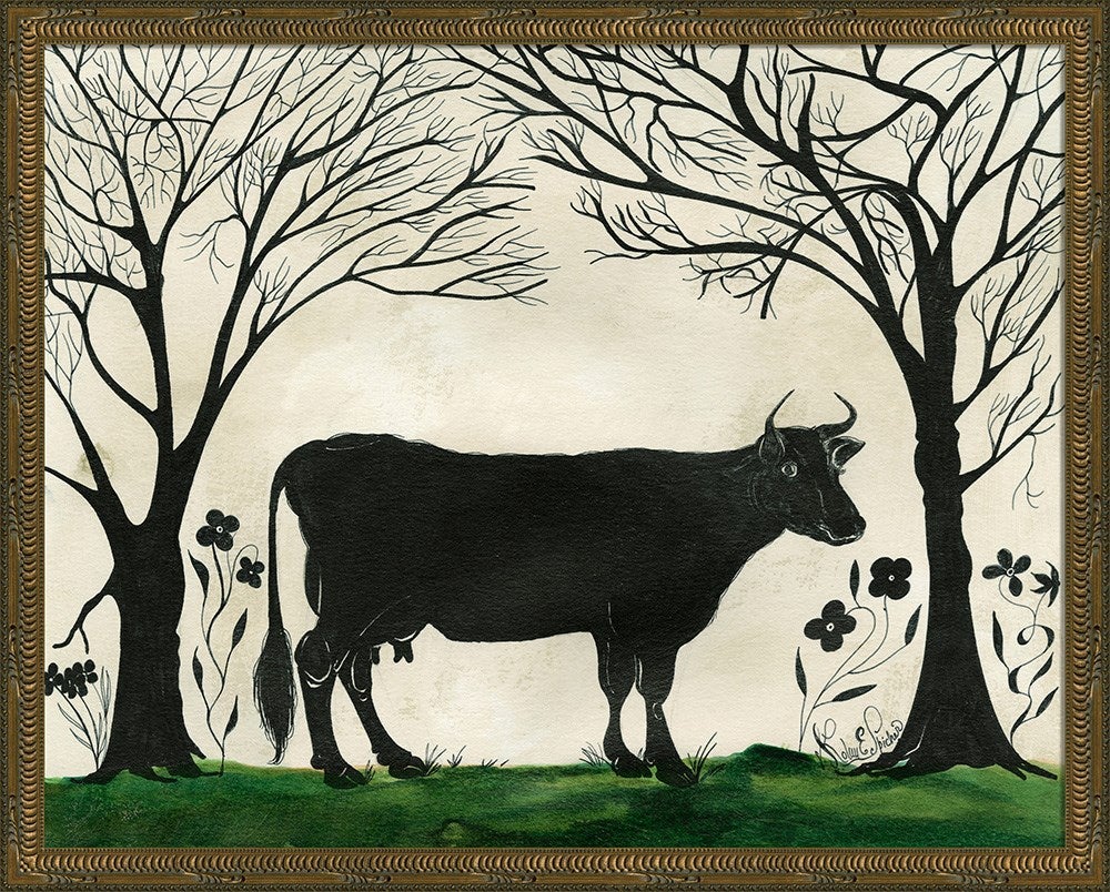 Spicher & Company KG Animal Silhouette Cow facing right Lg 11859