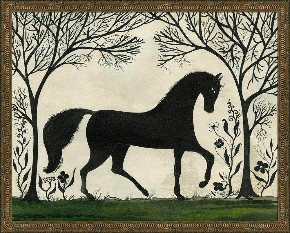 Spicher & Company KG Animal Silhouette Horse facing right Lg 11863