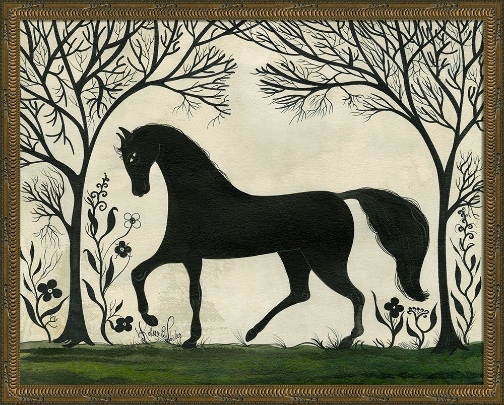 Spicher & Company KG Animal Silhouette Horse facing left Lg 11927
