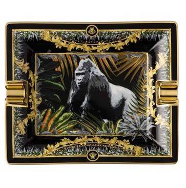 Versace La Regne Animal Bob Gorilla Ashtray 14269-403666-27236