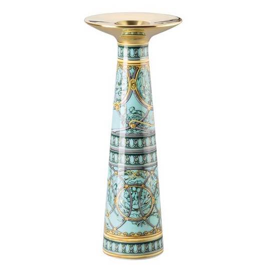 Versace La Scala Del Palazzo Verde Vase Candleholder 14480-403664-26562