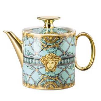 Versace La Scala Del Palazzo Verde Tea Pot 19335-403664-14230