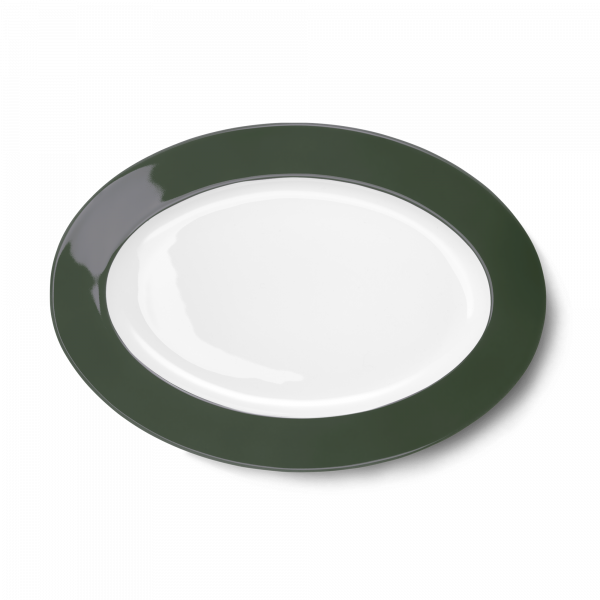 Dibbern Oval Platter Dark Olive Green (33cm) 2022100044