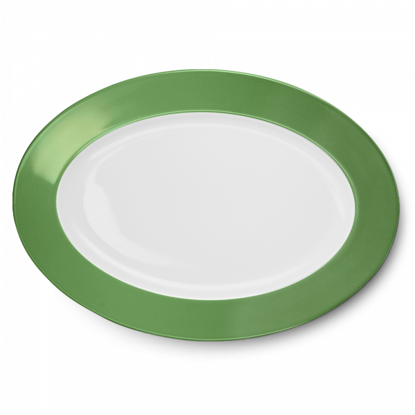 Dibbern Oval Platter Apple Green (36cm) 2022300042
