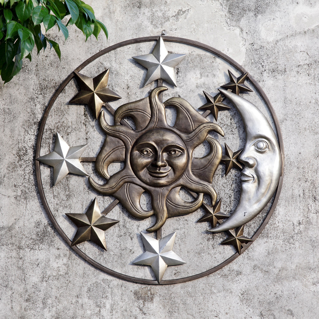 SPI Sun Moon And Stars Wall Plaque 34561