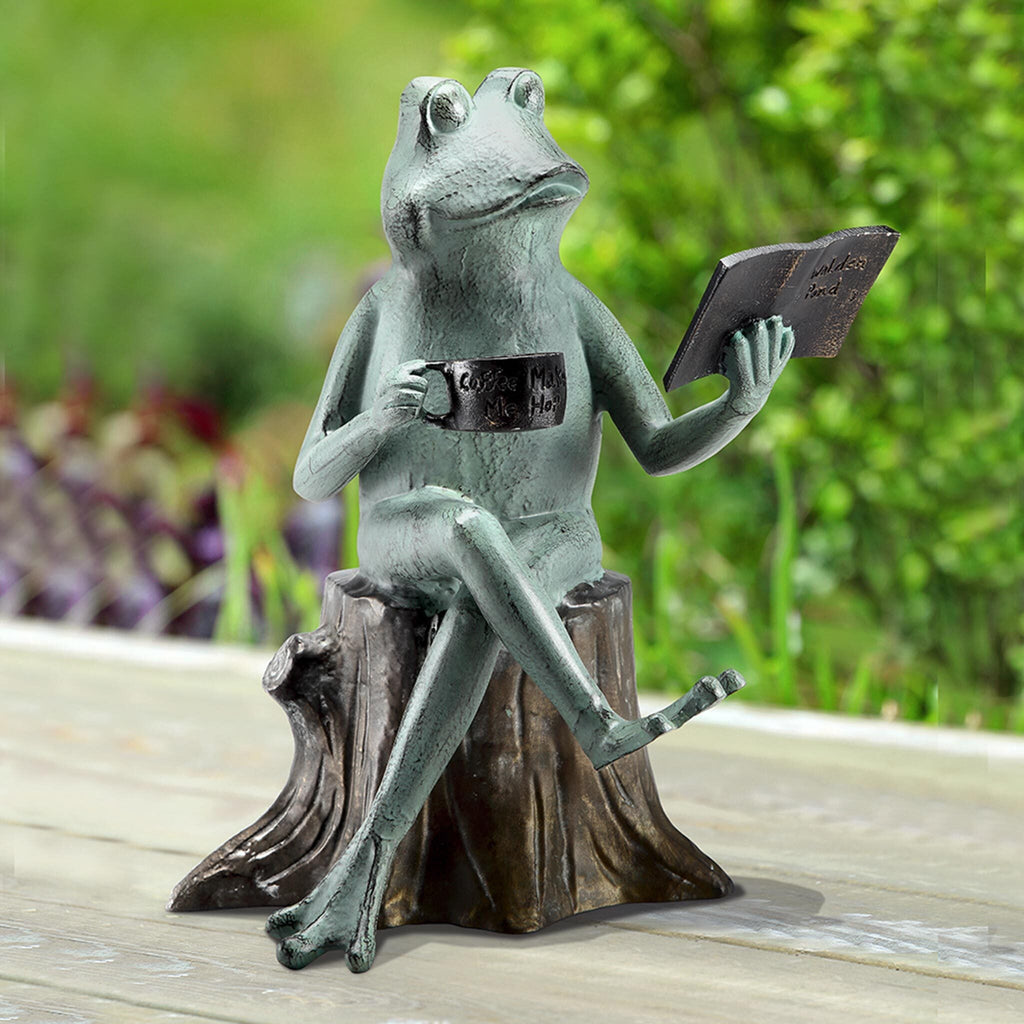 SPI Joy Of Reading Frog Garden 53024