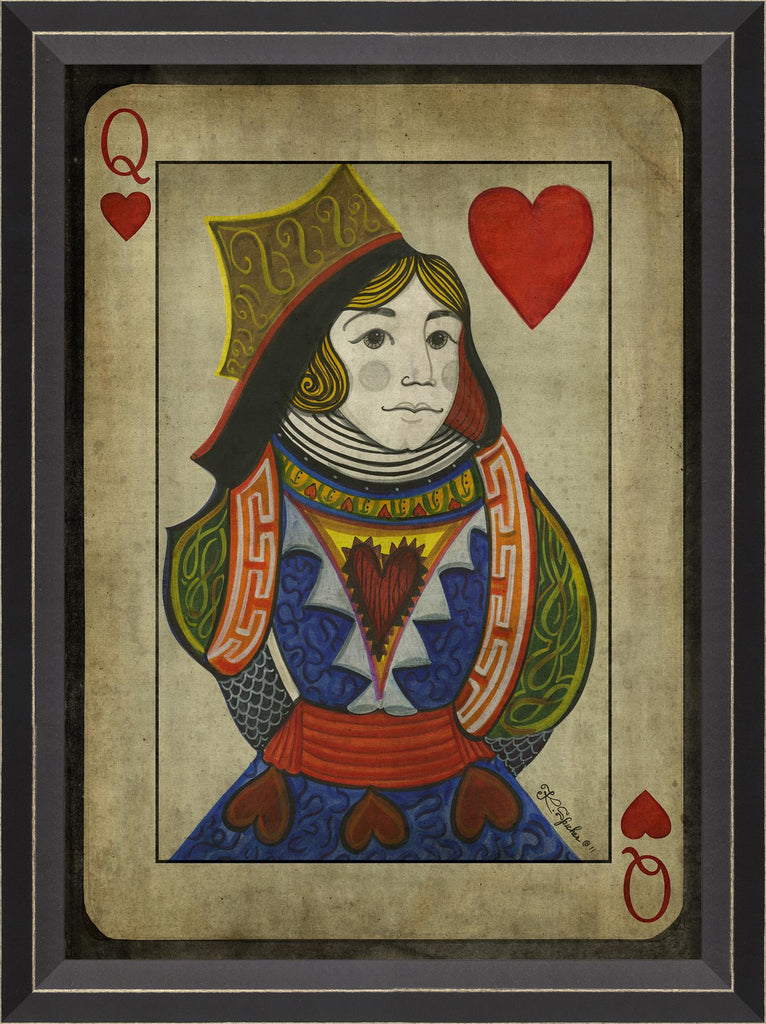 Spicher & Company BC Queen of Hearts with border 55208