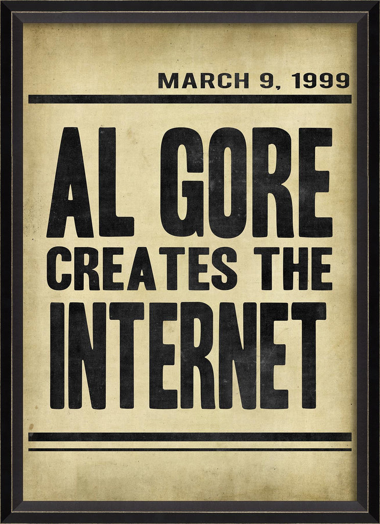 Spicher & Company BC Al Gore Creates the Internet 88859