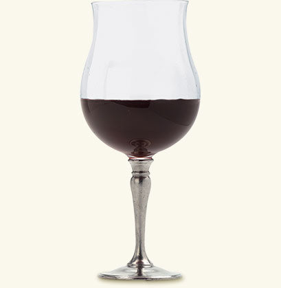 Match Pewter Tulip Red Wine Glass 1179