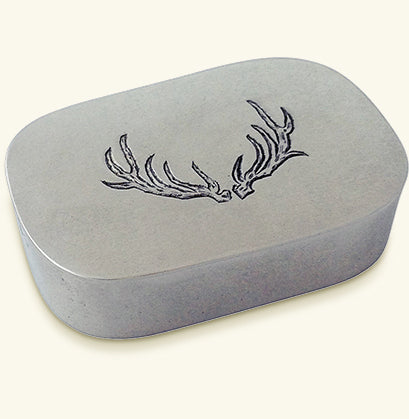 Match Pewter Simple Covered Antler Box 1288.5