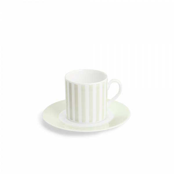 Dibbern Pastell Streifen Set Espresso cup Khaki (0.1l) S0210211521