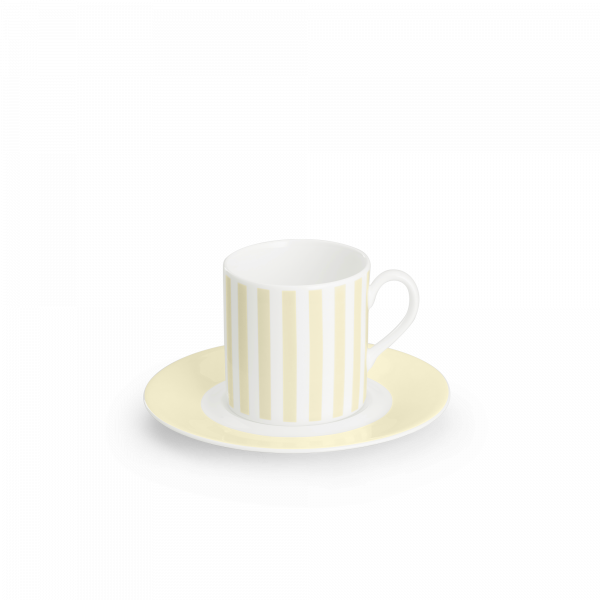 Dibbern Pastell Streifen Set Espresso cup Wheat (0.1l) S0210211523