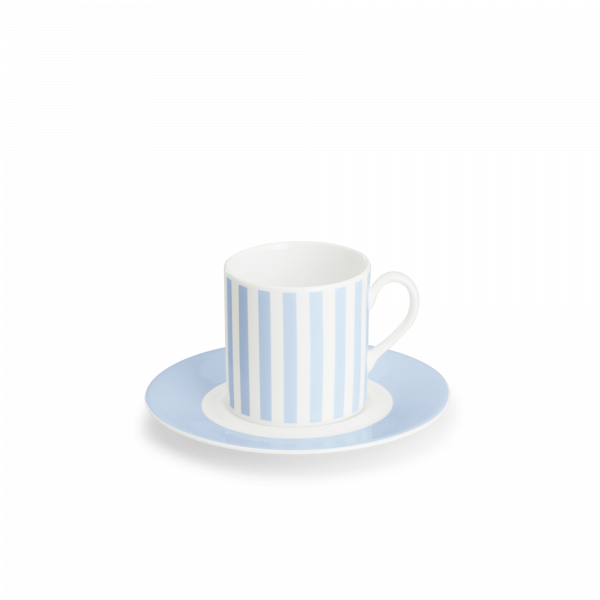 Dibbern Pastell Streifen Set Espresso cup Light Blue (0.1l) S0210211526