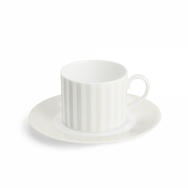 Dibbern Pastell Streifen Set Coffee cup light Grey (0.25l) S0210811520