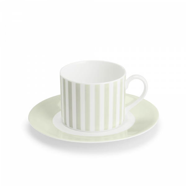 Dibbern Pastell Streifen Set Coffee cup Khaki (0.25l) S0210811521