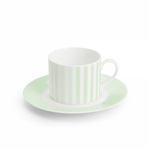 Dibbern Pastell Streifen Set Coffee cup Mint (0.25l) S0210811522