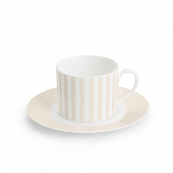 Dibbern Pastell Streifen Set Coffee cup Powder Pink (0.25l) S0210811524