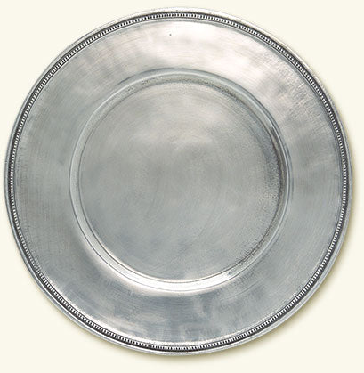 Match Pewter Toscana Charger 1177