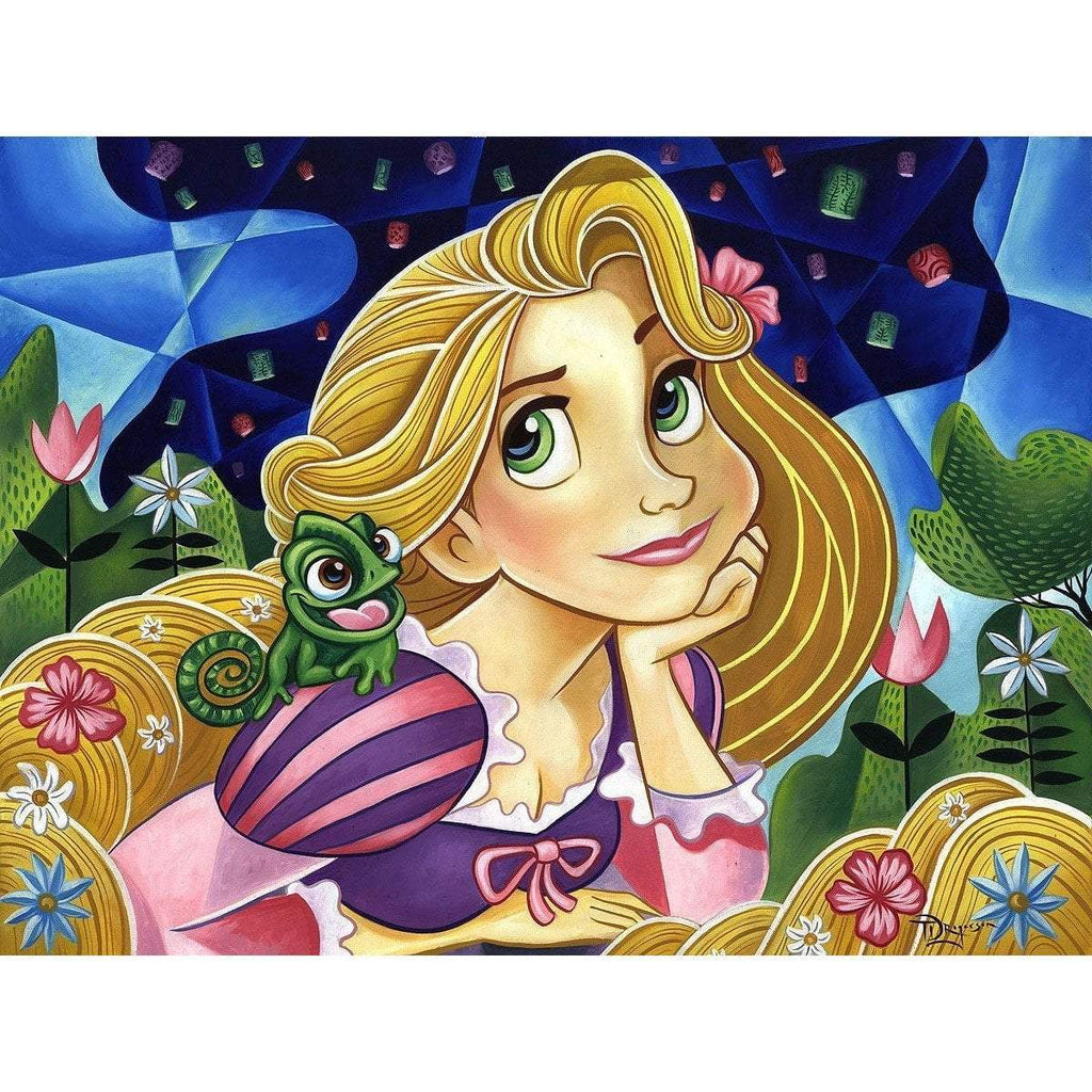 Disney Fine Art Flowers in her Hair