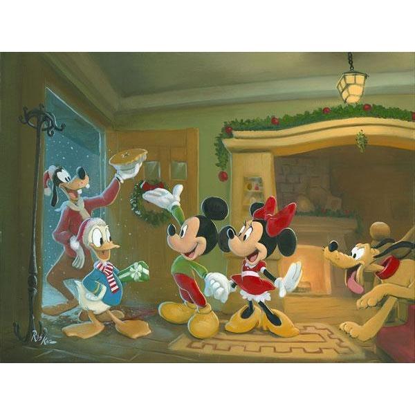 Disney Fine Art Home for the Holidays