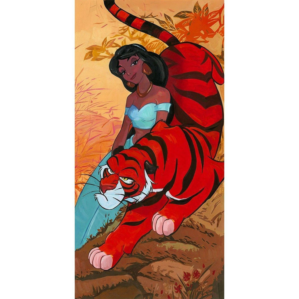 Disney Fine Art Jasmine's Fierce Protector