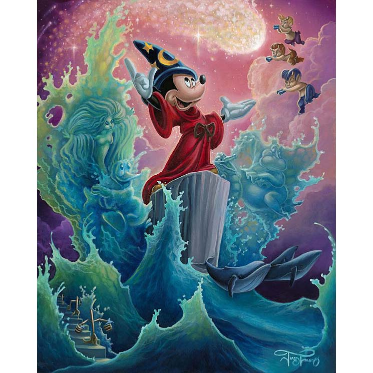 Disney Fine Art - The Sorcerer's Finale