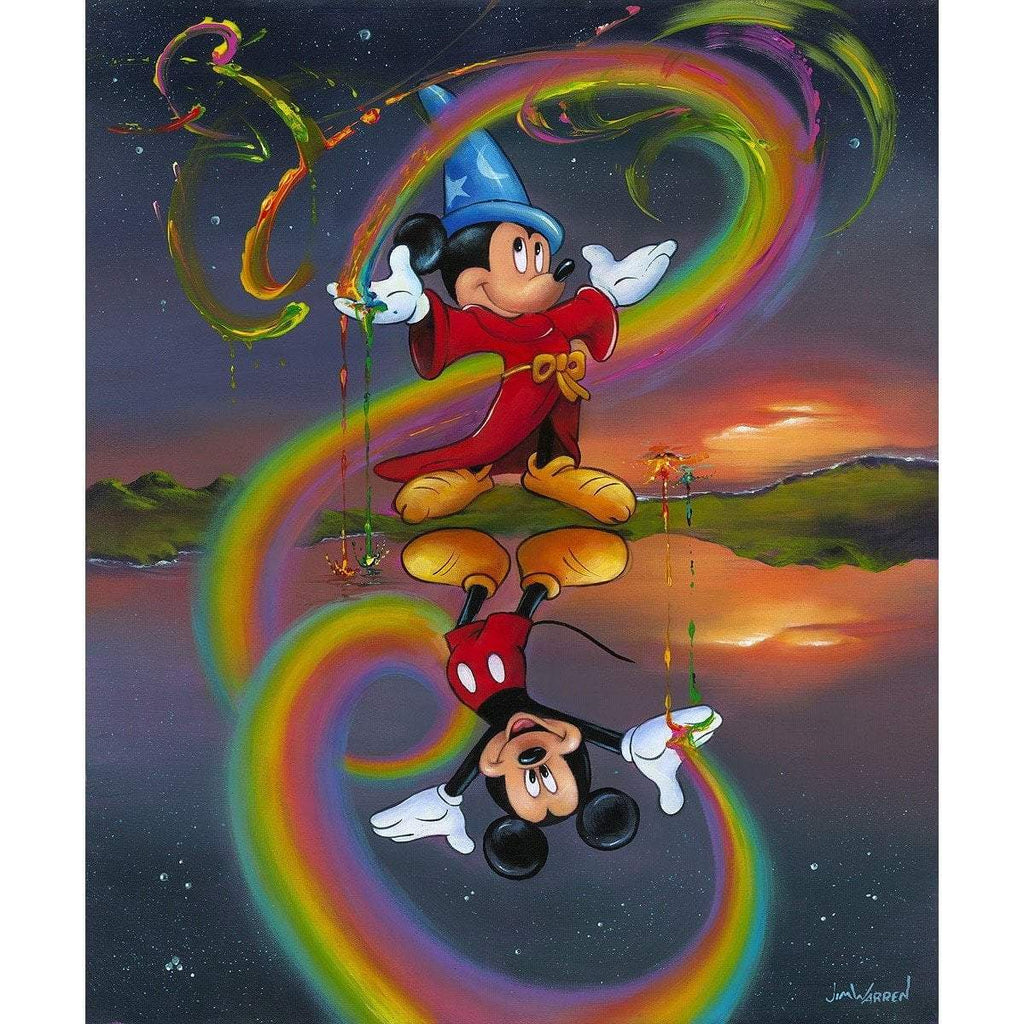 Disney Fine Art Two Faces Of Mickey
