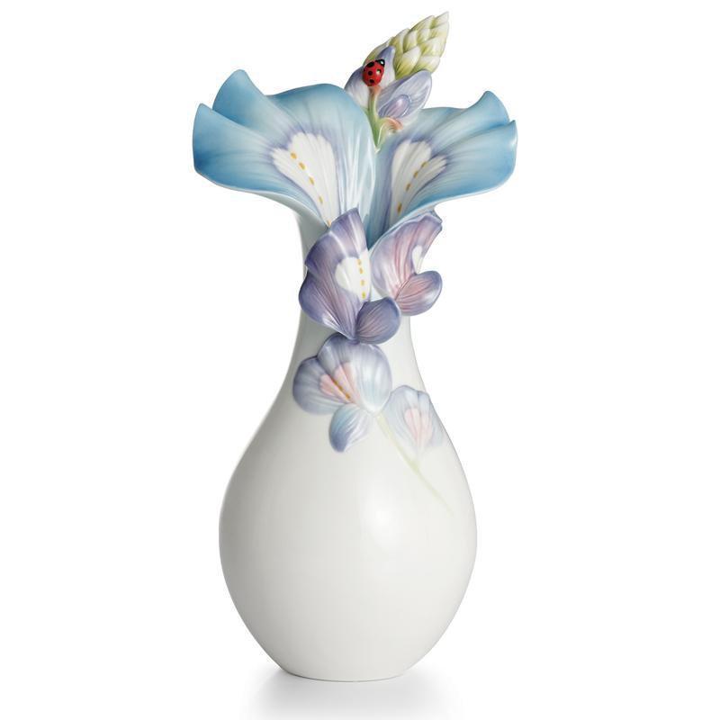 Franz Collection Blooming Bluebonnets Large  Vase FZ02250