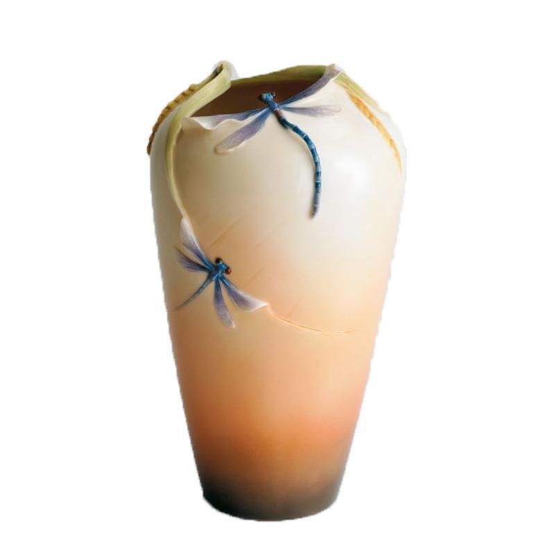 Franz Collection Dragonfly Vase FZ00052 Biggs Ltd