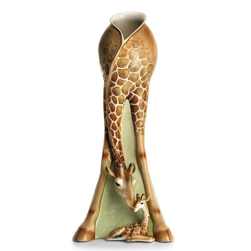 Franz Collection Giraffe Endless Beauty Vase Giant FZ10036 Biggs Ltd
