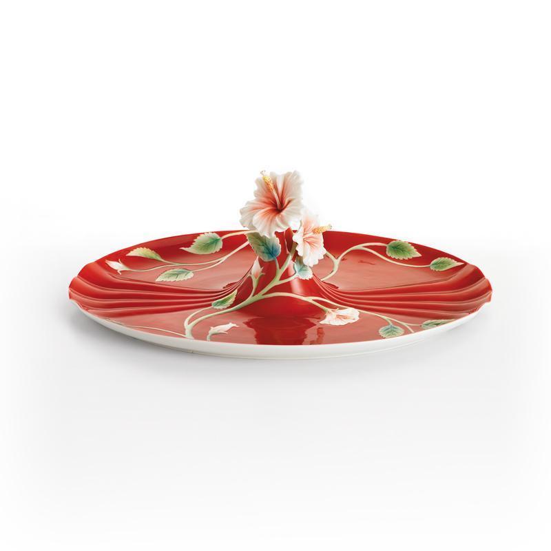 Franz Collection Island Beauty Hibiscus Tray FZ00980