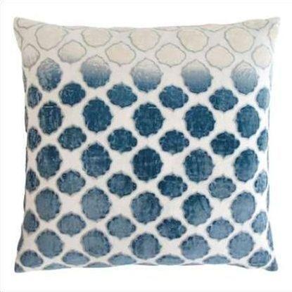 Kevin O'Brien Tile Appliqued Linen Pillow TLP-AZ