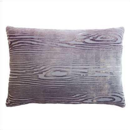 Kevin O'Brien Woodgrain Velvet Lumbar Pillow WDP-H60-1420