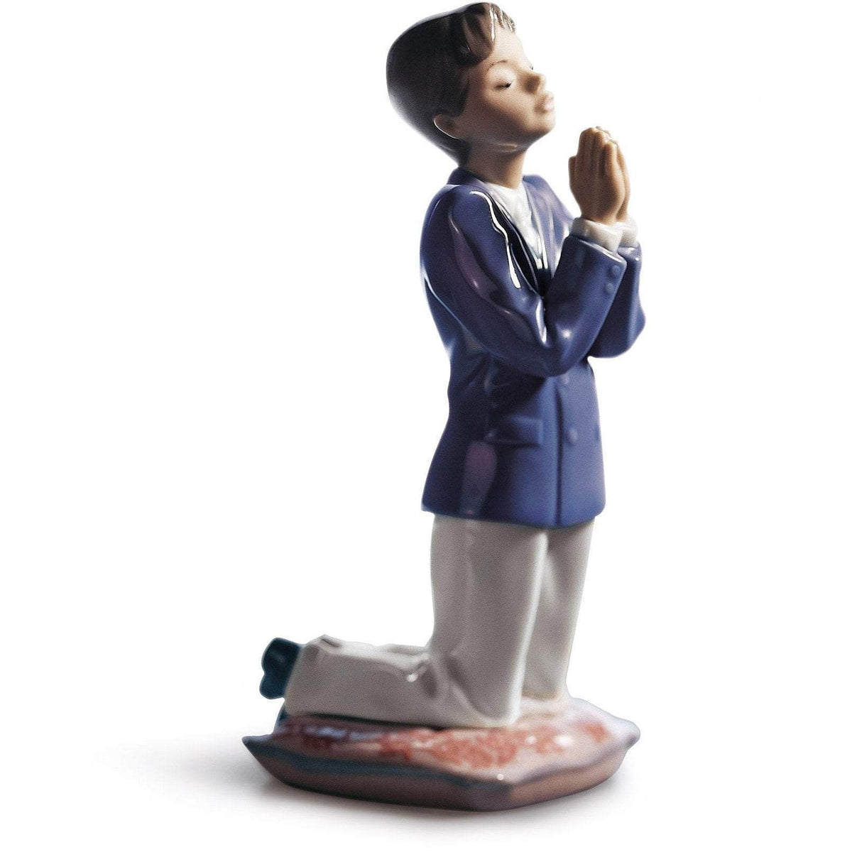 Lladro Communion Prayer Boy Figurine 01006088 – Biggs Ltd