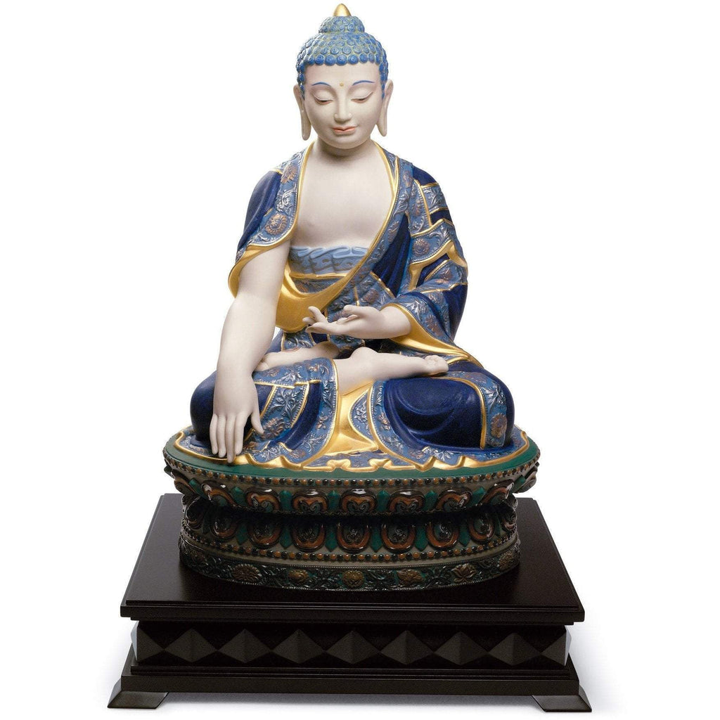 Lladro Shakyamuni Buddha Golden Figurine 01012526