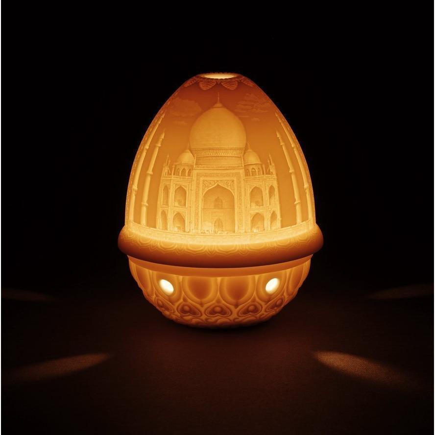 Lladro Taj Mahal Lithophane Votive Light 01017360
