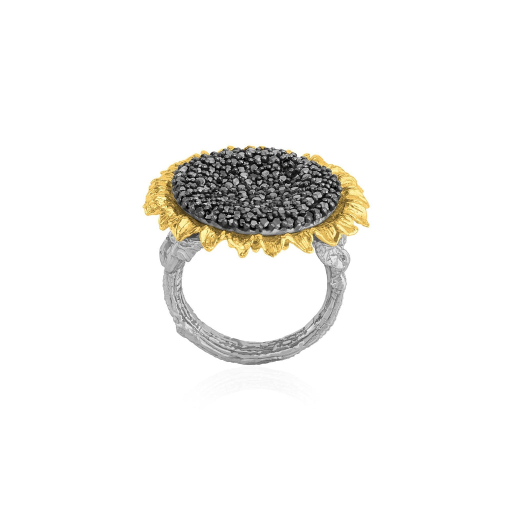 Michael Aram Vincent 25mm Ring with Diamonds 6 510811856BD