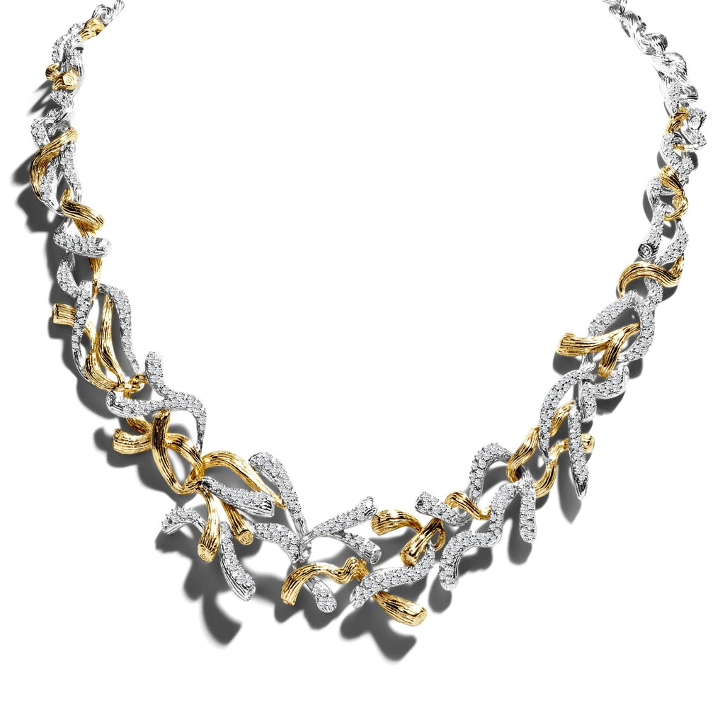 Michael Aram Branch Coral Necklace with Diamonds 530814960DI