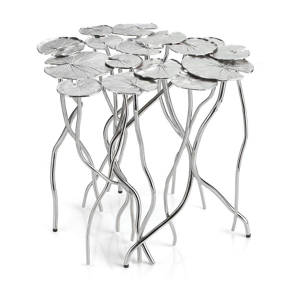 Michael Aram Lily Pad Accent Table 110082