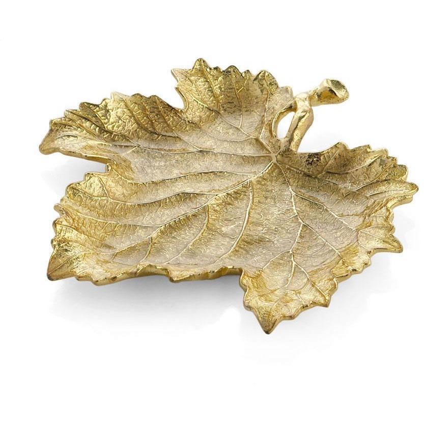 Michael Aram New Leaves Grape Leaf Snack Plate 175652