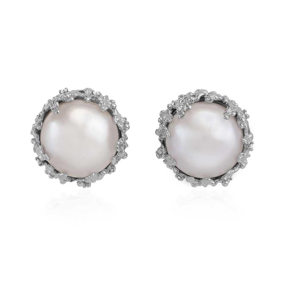 Michael Aram Ocean Earrings with Pearls and Diamonds 542812350DI