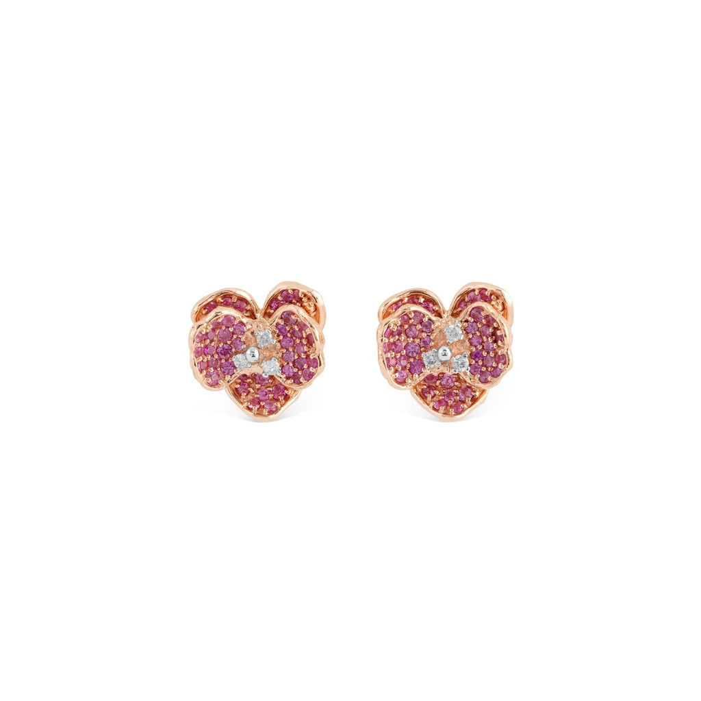 Michael Aram Orchid 11mm Earrings with Pink Sapphires 544814010PS