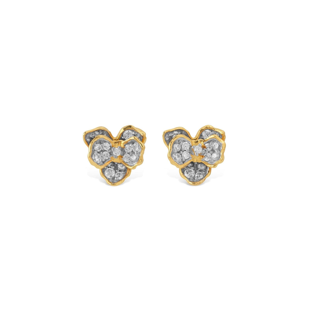 Michael Aram Orchid 7mm Earring with Diamonds 541813070DI