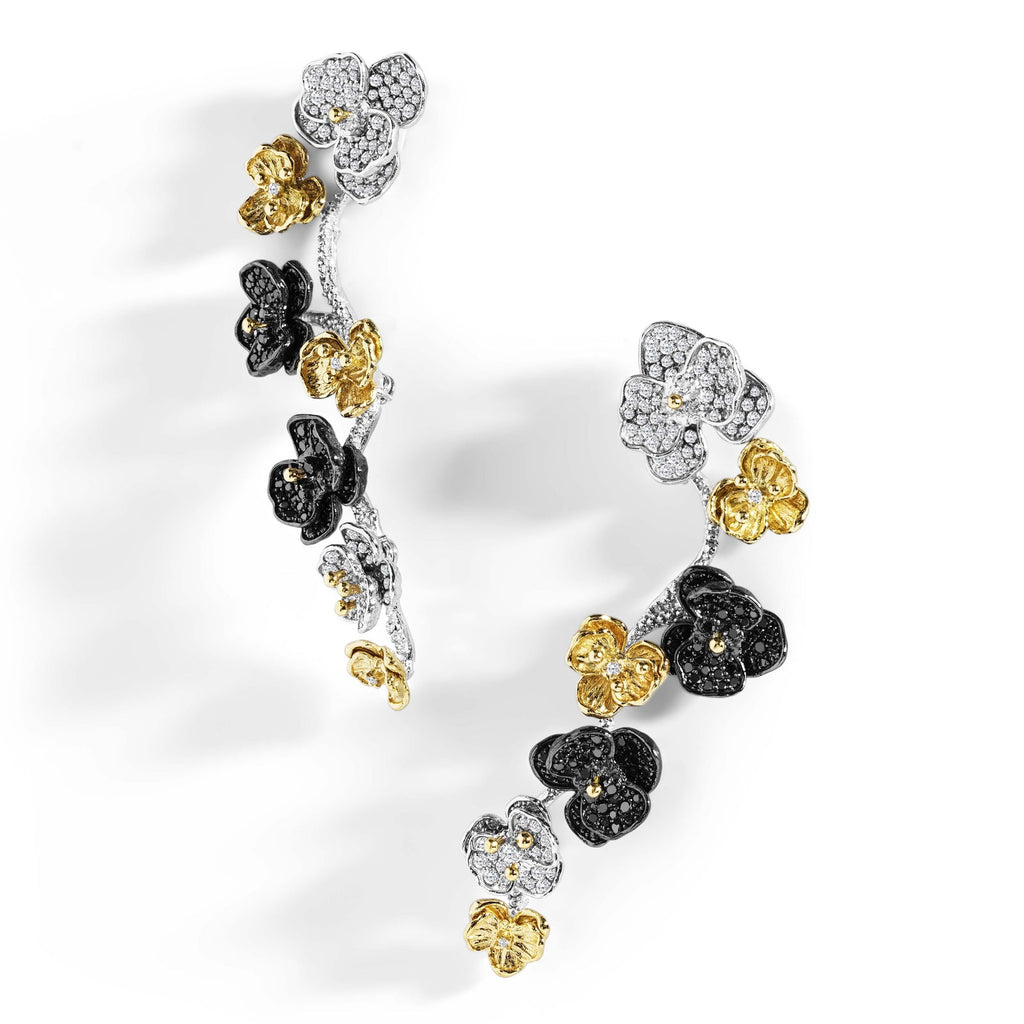 Michael Aram Orchid Earrings with Diamonds 542813090DI